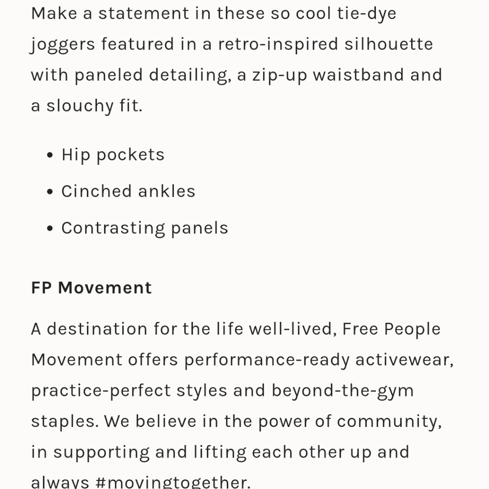 Free People Movement Endless Sunshine Joggers - Picture 7 of 9